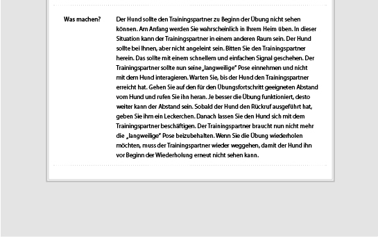 trainingsplan